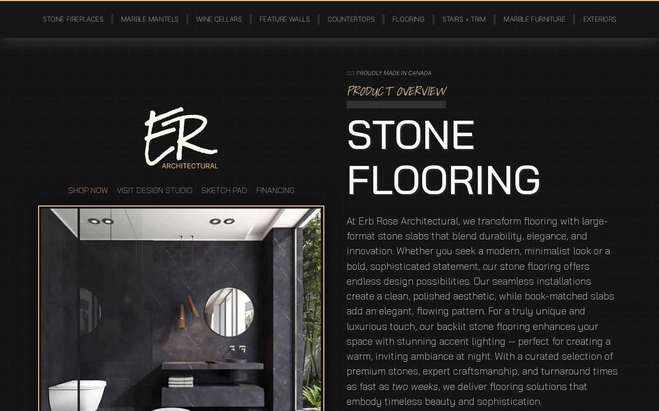 Large Format Stone Flooring | Premium Stone Floors in Ontario