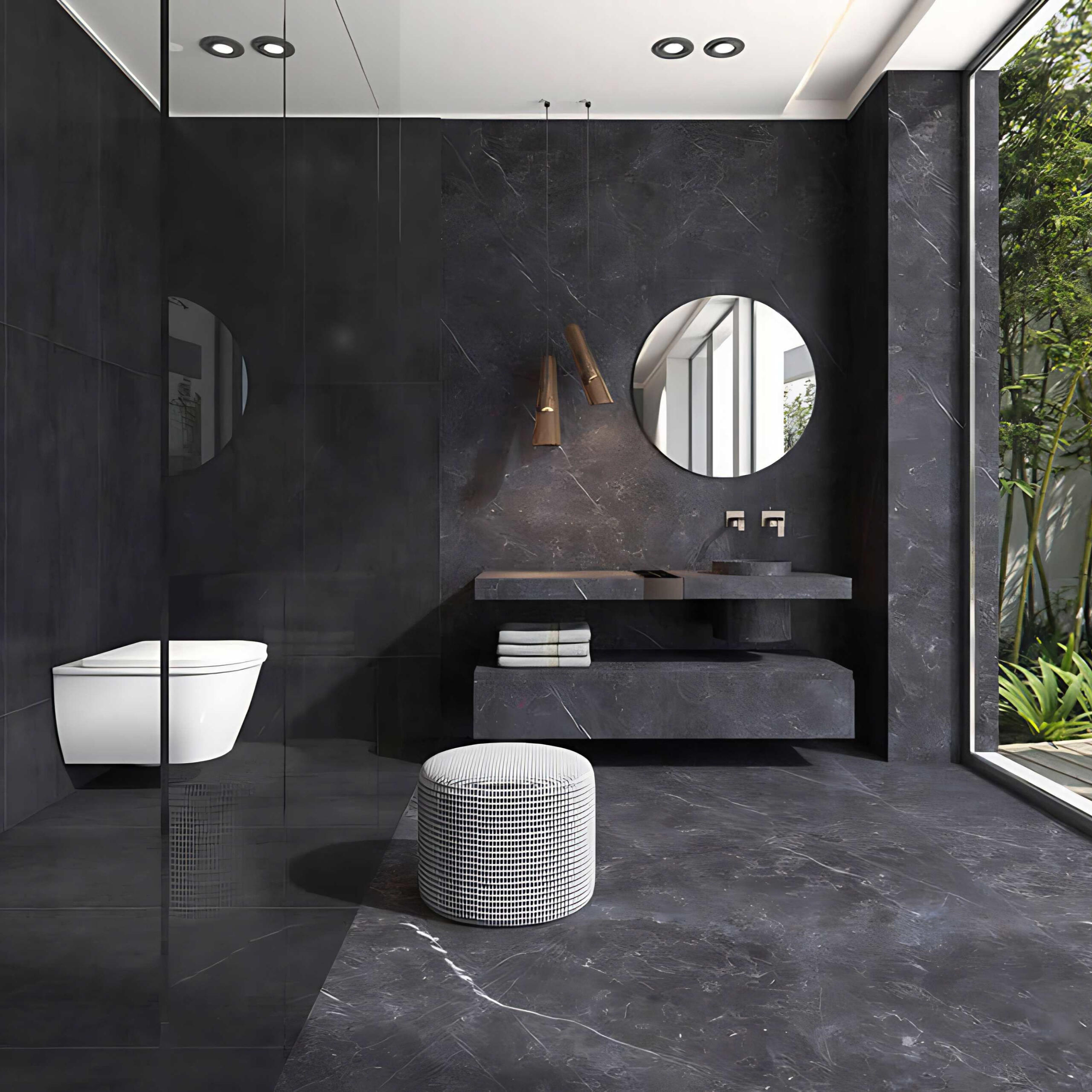 Luxury Stone Floors in Clients Home in Ontario.